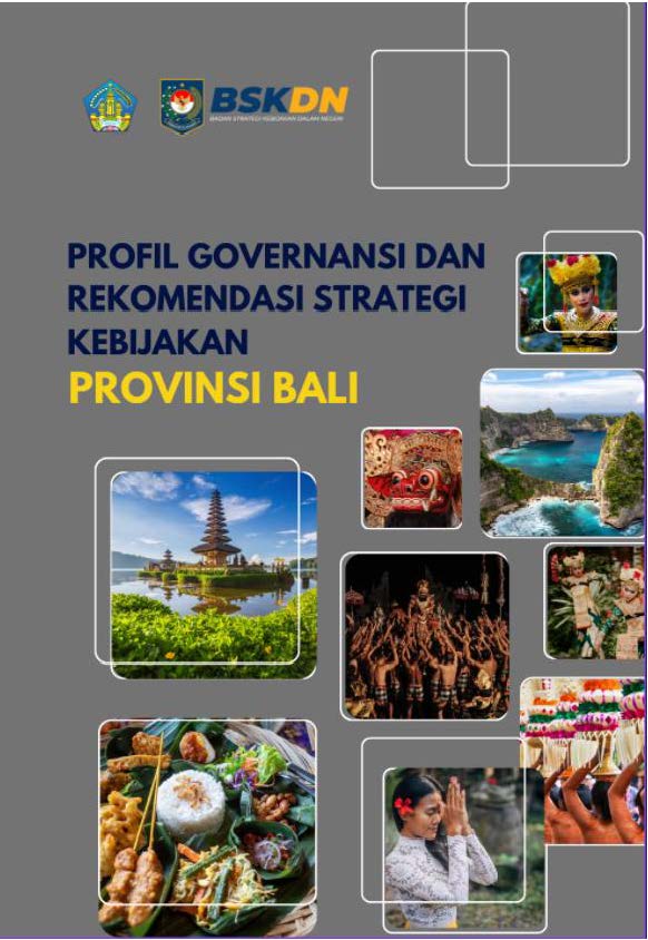 Cover Profil Governansi dan Rekomendasi Strategi Kebijakan Provinsi Bali