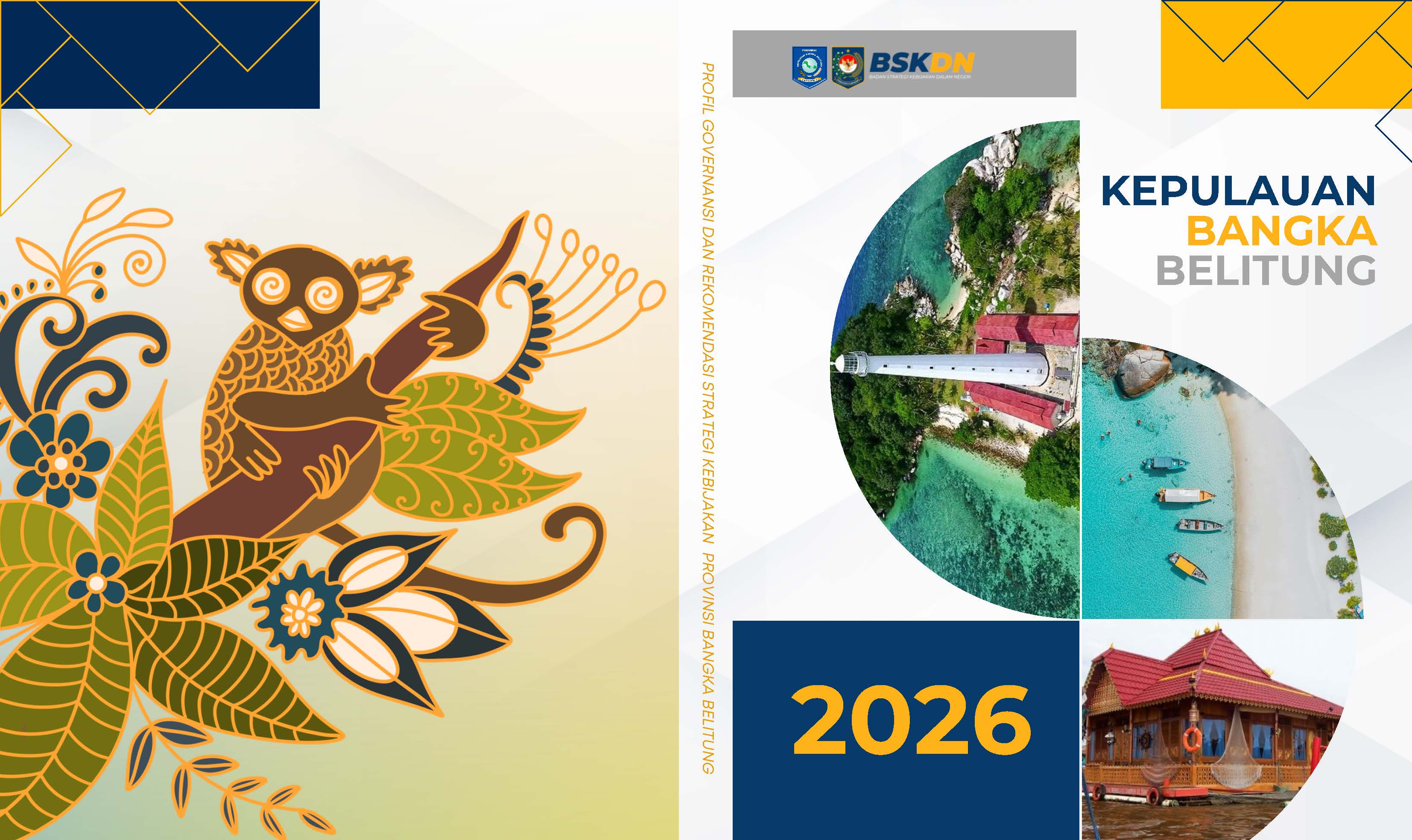Cover Profil Governansi dan Rekomendasi Strategi Kebijakan Provinsi Kepulauan Bangka Belitung
