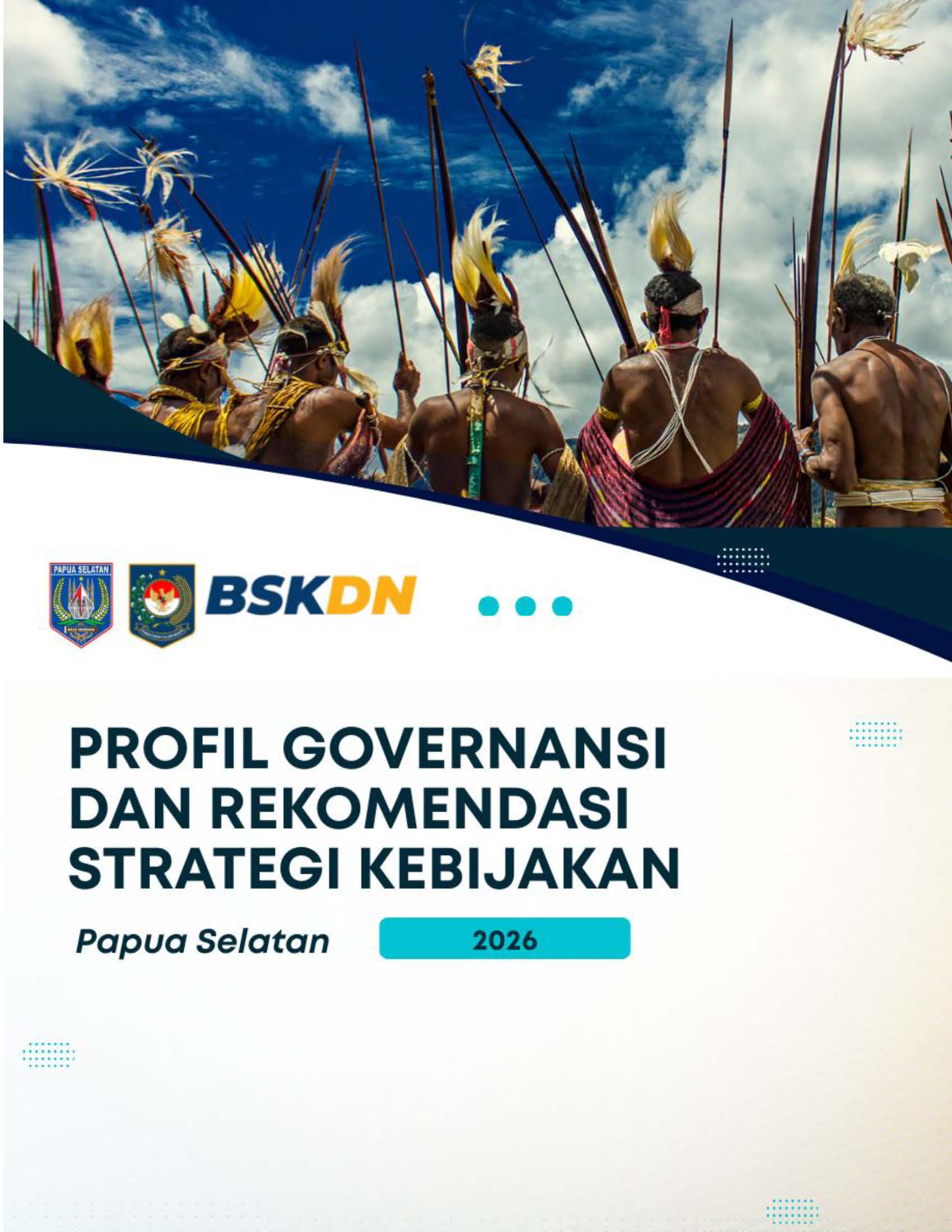 Cover Profil Governansi dan Rekomendasi Strategi Kebijakan Provinsi Papua Selatan